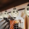 Halloween-i LED-es szellemes lampion, elemes 2xAAA