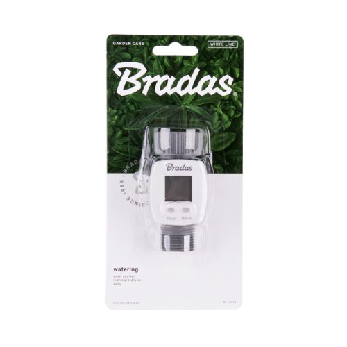 Bradas WL-3110 White külső és belső menetes átfolyásmérő