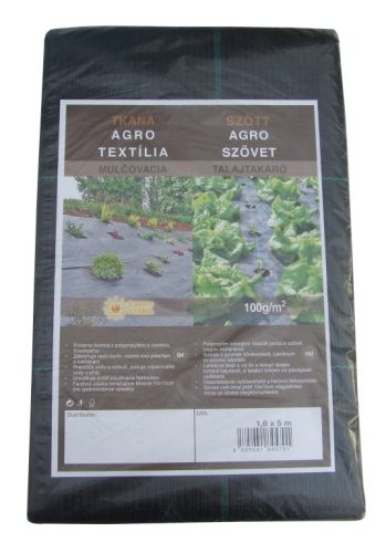 Agroszövet PPHA 100 g/m2, 1,6 m x 5 fm/8m2