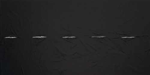 Takarófólia burgonyához, fekete 0,95mx10m, előre lyukasztott.