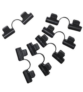 Rögzítőelem csőfóliákhoz, átm.11mm, 6db-os szett 