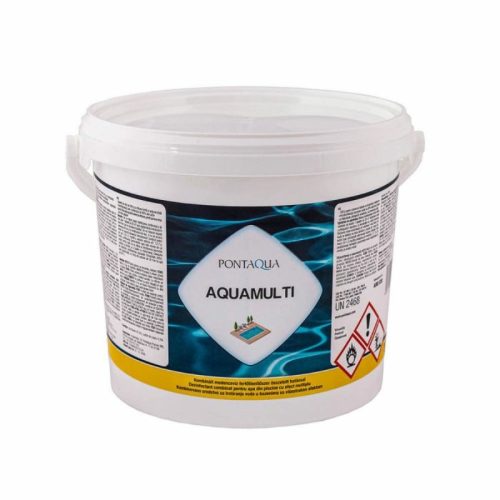 Aquamulti (200 gr) 3 kg /klórozószer,algaölő és pelyhesítő tabletta