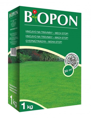 Biopon gyep műtrágya Moha-Stop 1 kg
