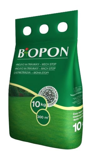 Biopon gyep műtrágya Moha-Stop 10 kg