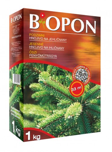 Biopon őszi Fenyőtáp, tűlevelű növénytáp 1kg