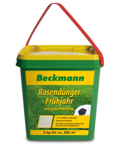 Beckmann, Tavaszi hosszú hatású gyeptrágya 30+5+6, 4kg