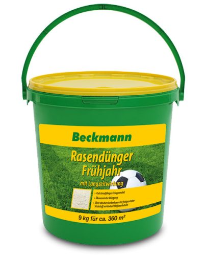 Beckmann tavaszi hosszú hatású gyeptrágya 30+5+6, 8kg