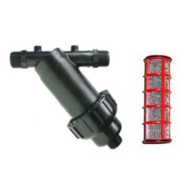   Szűrő Fémhálós, 5/4", kupakos, 10 m3/h, 155 mesh/100 mikron  