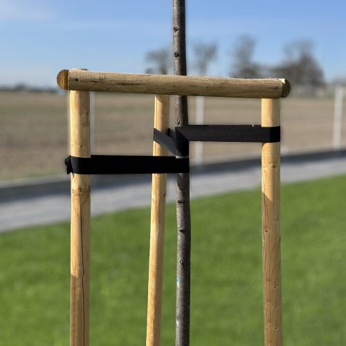 Fakötöző heveder 25mm/50m, fekete.