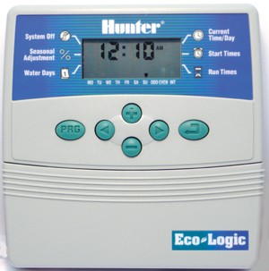Hunter Eco-Logic 4 Station Indoor Sprinkler Timer
