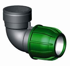 KPE könyök belső 32x1/2