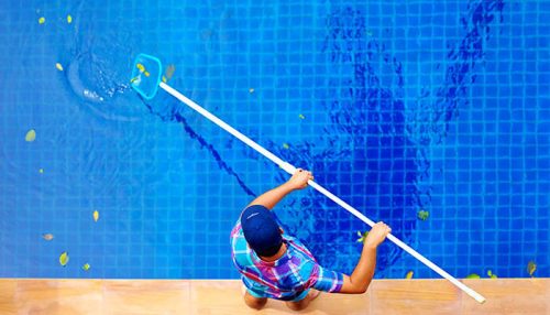 Deluxe medence fölöző háló teleszkópos