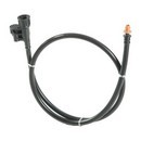 Szerelt adapter 120 cm 9/12 csővel  LPE, KPE csőhöz