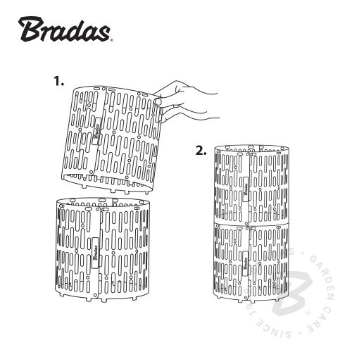  Fatörzsvédő TreeSave MULTI High 20cm x 33cm, barna 