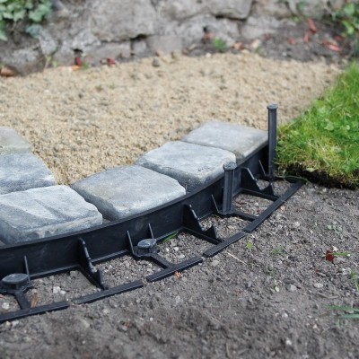 Műanyag ágyásszegély, univerzáslis 1025mmx45mm