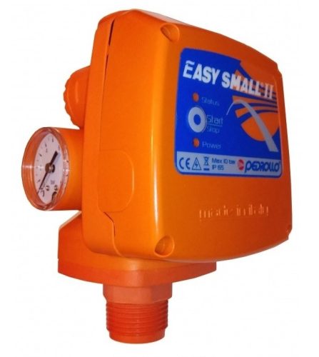 Pedrollo Easy-Small II. áramláskapcsoló, nyomásmérő órával.