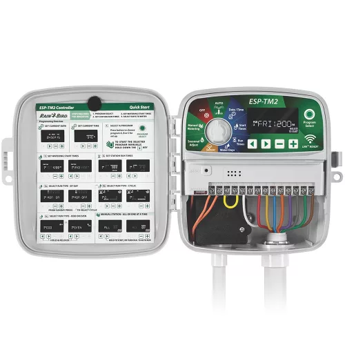 Rain Bird ESP-TM2 fix 12 zónás kültéri vezérlő, Wifi előkészítéssel.
