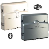 WIFI és Bluetooth alapú vezérlők. Okostelefonnal vezérelhető.