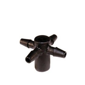 Négyutas csatlakozó Netafim és TORO csepegtető gombához